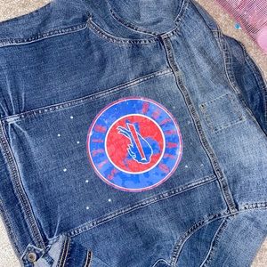 MADE TO ORDER: custom Buffalo Bills Jean Jacket